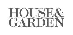 As featured as location for House & Garden magazine photoshoot